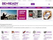 Tablet Screenshot of be-ready.cz